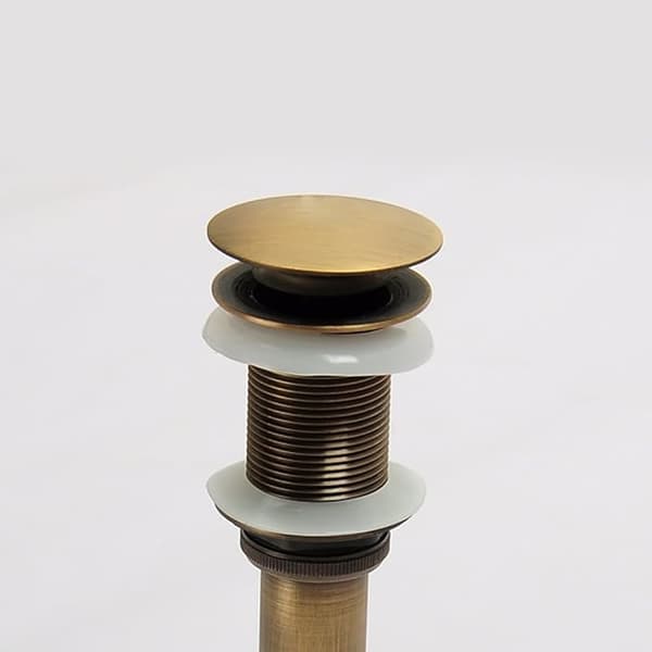 Slottet Vask Armatur Push Pop-Up Click Clack Maker Stopp DXGHC