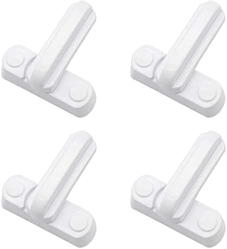 Set med 4 Lås Spärrar Handtag Stopp Extra Hem Säkerhet