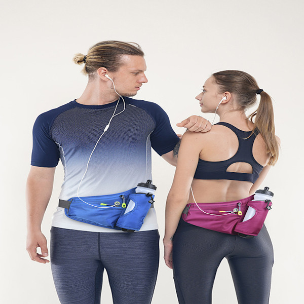 Uppgraderad Hydrationbälte utan studs med justerbar design