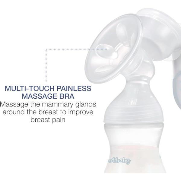 Manuel Brystpumpe, Amning, 130ml, Ergonomisk, Skridsikker, BP