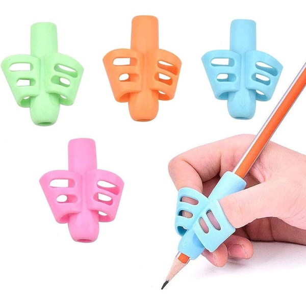 10 stk Fingerguide for Barn, Skrivehjelp, Læringspenn, Hånd