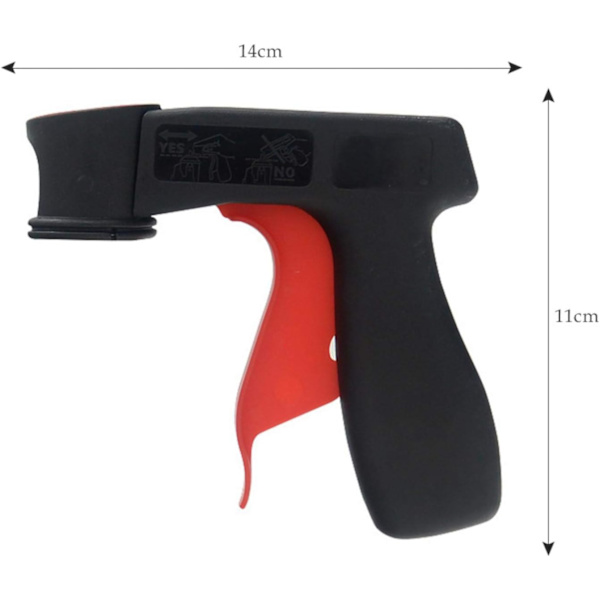 Original Pistolgreb til Aerosol Doser, Lakboks Holder