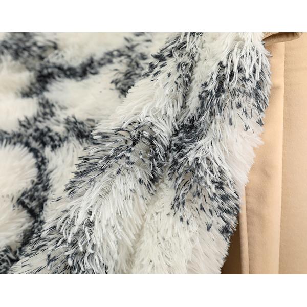 1-pakks Tie-Dye Pluss Teppe Vinter Dobbeltlags Gaveteppe
