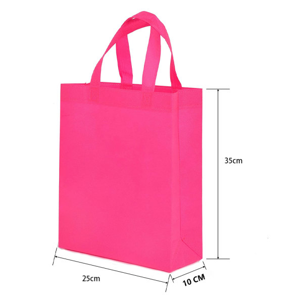 30 Pcs Party Bags with Handles Non-Woven Gift Tote Bags Toy Goody