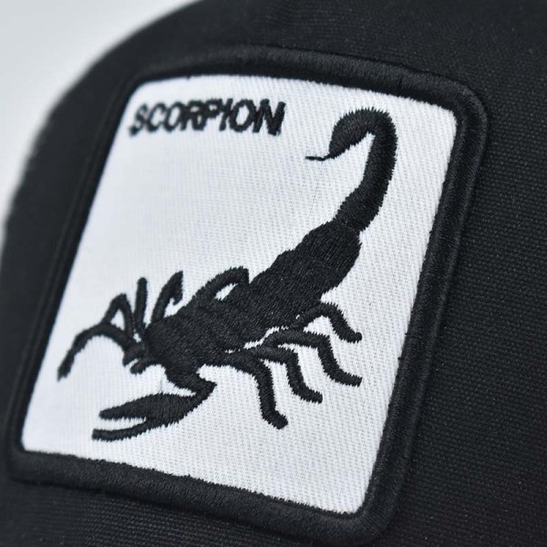 Scorpion animal mesh baseball hattar broderade kepsar för män och w