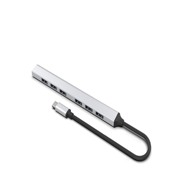 USB-hub med 7 portar, typ C, expander