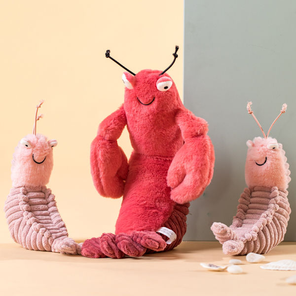 Crawfish dukke læder rejer plys legetøj dukke gave - Sheldon lea