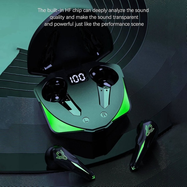 Trådlöst Bluetooth Headset Smart Noise Reduction HD Call Tws DXGHC