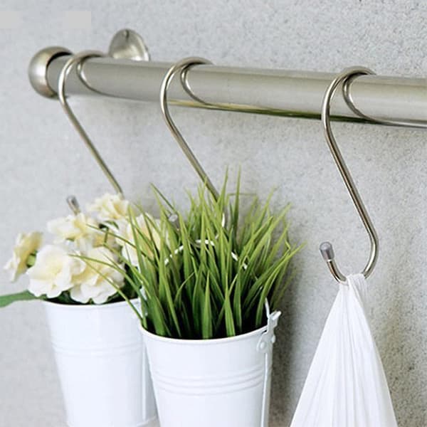 20 Pakk Heavy Duty S-kroker Pan Pot Holder Rack Kroker S-formet Hoo