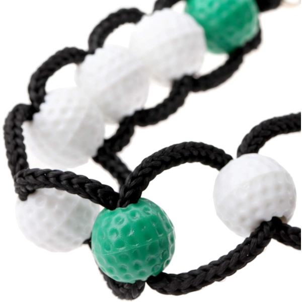 Sæt med 4 Golfperler Score Counter Slag Score Counter med Klips