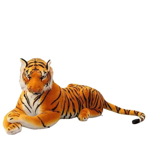 Stor plyschleksak tiger, nordostlig tigerdocka för barn