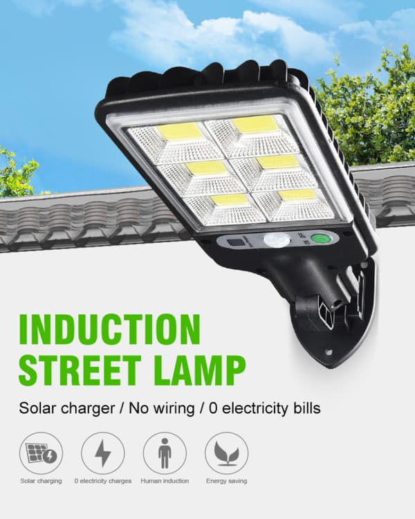 2x 300w-650w LED Gadelys PIR Bevægelsessensor Kompatibel med G