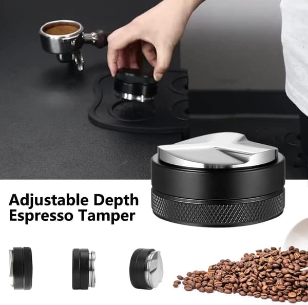 Kaffefordeler 58mm - Dybdejusterbar Kaffeutdeling DXGHC