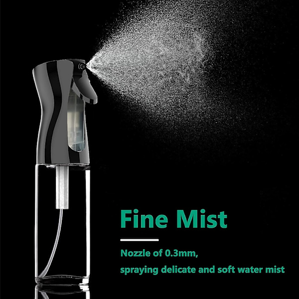 Hårsprayflaska, Kontinuerlig Vatten Tom Mister Sprayflaska, Ta
