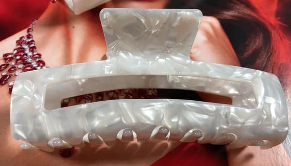 Hårklips til kvinder, Jumbo Acetat Hårklips Hår Længde 11,5cm