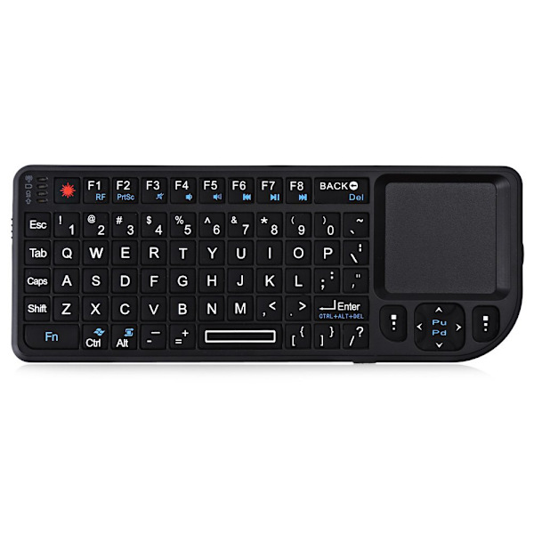 Mini 2.4Ghz Trådlöst Tangentbord med Touchpad för PC, Pad, Xbox 360