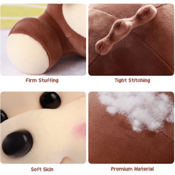 30 cm - Stor myk og fluffy bamse - Gave til alle anledninger DXGHC