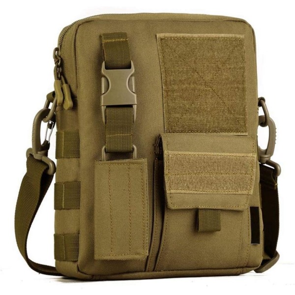 Sling Bag Skuldertaske Military Molle Tactical Nylon Bag med
