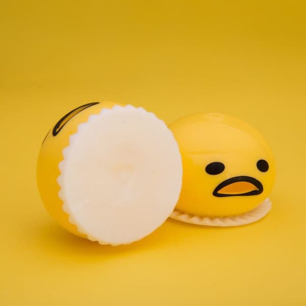 Lat Egg Custard Bun Oppkast Custard Bun Klype Musikk Dekompresjon