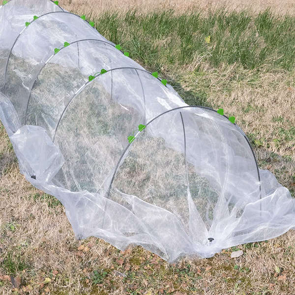 250*600cm Have-net til haven mod insekter, til brug i små bueformede skure