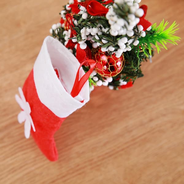 12 kpl Joulupöydän Kattaussuoja Creative Table Non-woven Fabr