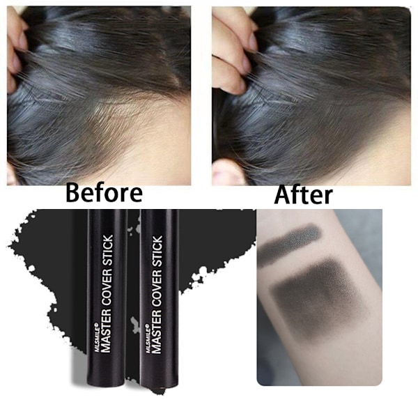 Hårgrænse Concealer Pen Kontrol Hårrod Kant Sortning Øjeblikkeligt
