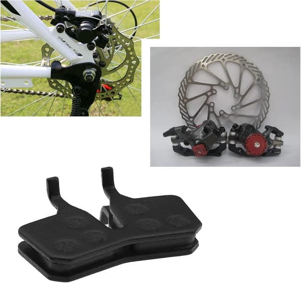 2 Par Cykel Skivebremseklodser Kompatibel med MT5 MT7 3,5 mm Thi
