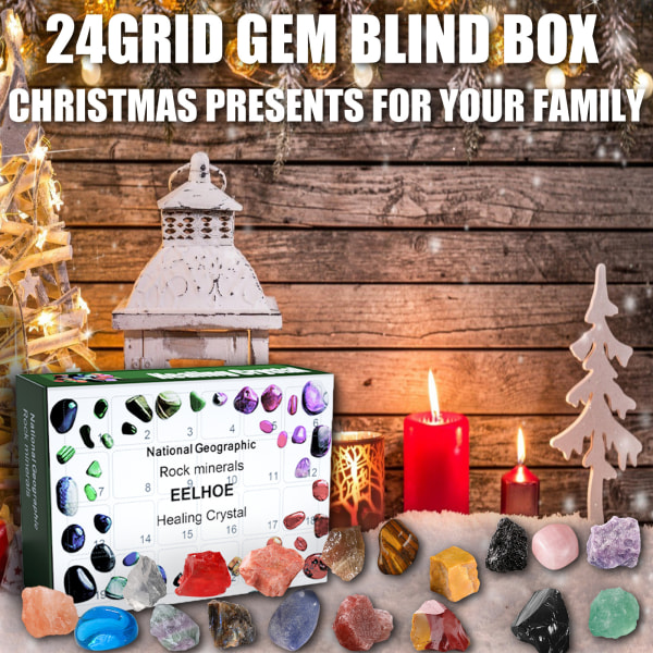 Geomineral Gems, Fossiler og Udgravninger 24 Dages Julekalender, Miner