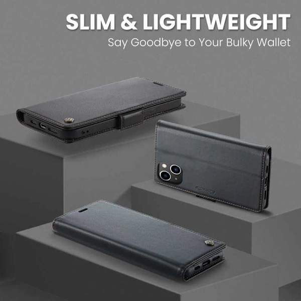 CaseMe Skin Pro Case iPhone 15 Sort