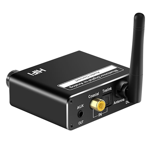 D18 Bluetooth-mottaker 5.0 digital til analog lydkonverter digi