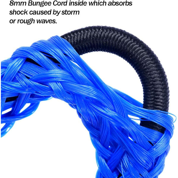 Elastisk förtöjningslina Båtkabel Förtöjningsrep Förtöjningsband Elastisk
