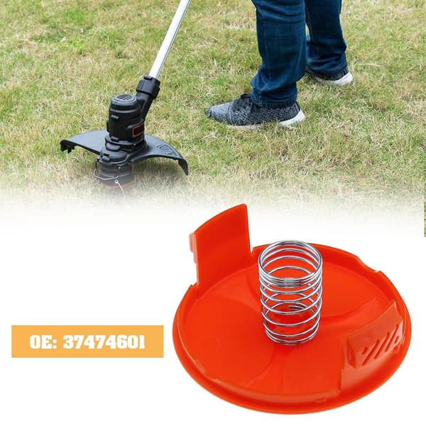 2 stk kompatible BLACK+DECKER RC-100-P deksler og fjær AF-100 W