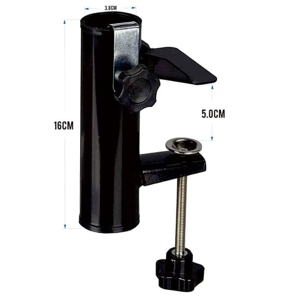 Balkonparasolholder, Haveparasol Fastgørelsesklemme, Bord Balkon