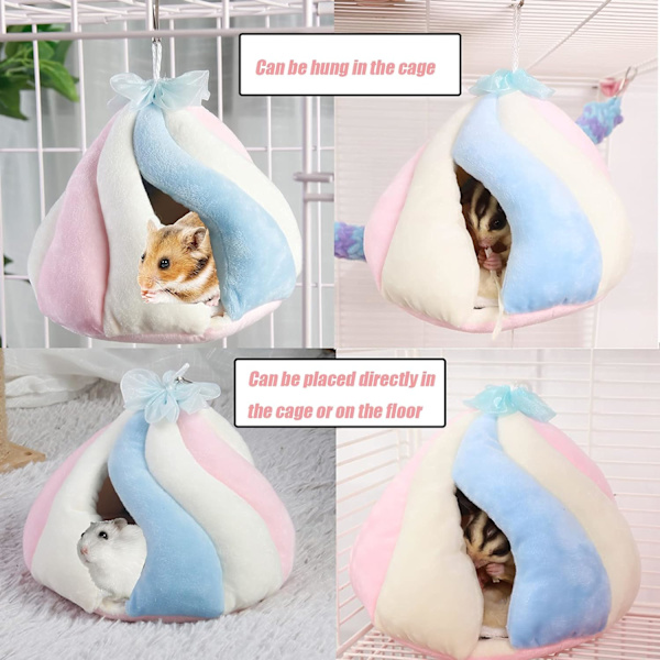 Hamster varm seng, liten dyre Hamster bomulls sove rede Plysj