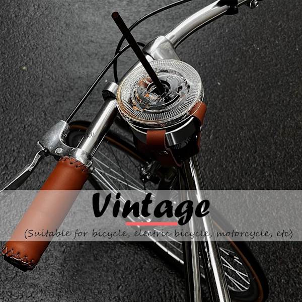 Vintage Læder Cykel Drikkeholder Cruiser Cykel Kaffe Kop Holder