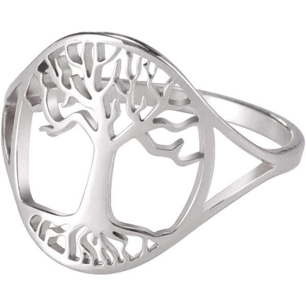 Yggdrasil Livets Træ Ring Livets Træ Ring Viking Amuletring