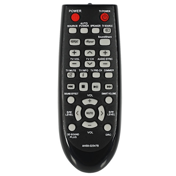 Passer til Samsung AH59-02547B universell HWF450 HWF450ZA fjernkontroll
