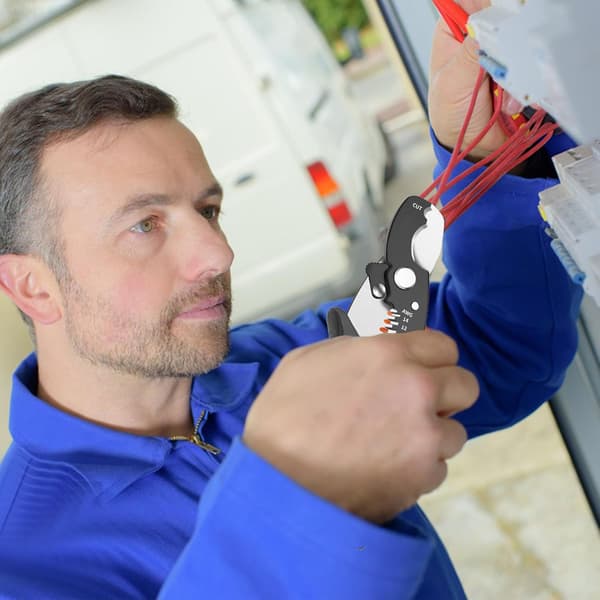 Avbitningstänger, Striptänger, Kabelklippare, Elektrisk Kabel