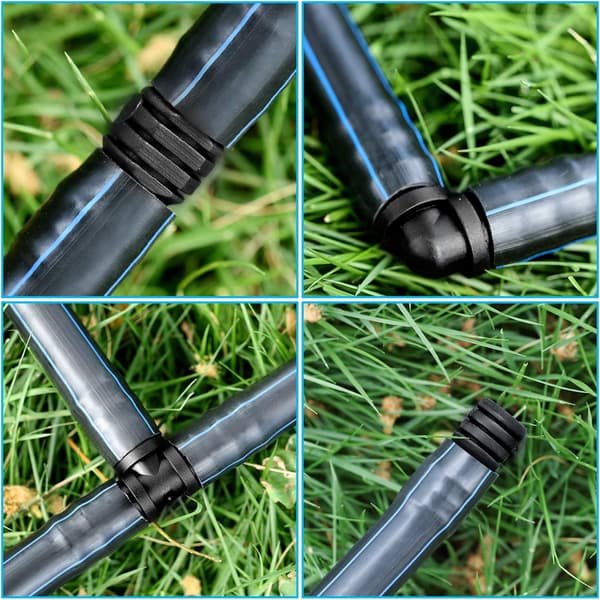 Rörkopplingar för 16 mm bevattningssystem (Blandade)
