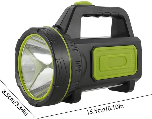 USB-oppladbart Ultra Sterk LED Lommelykt med Sidelys Hi