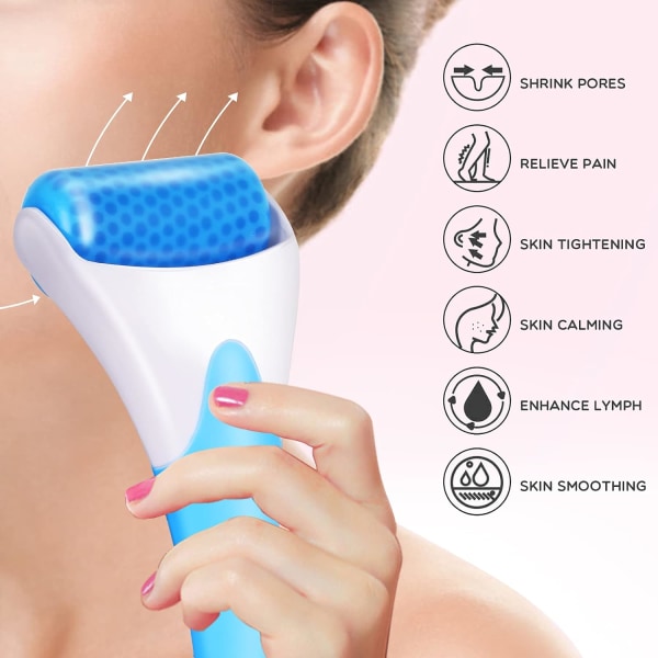 Ice Roller For Face Eye Puffiness,Ice Face Roller Massager Facial