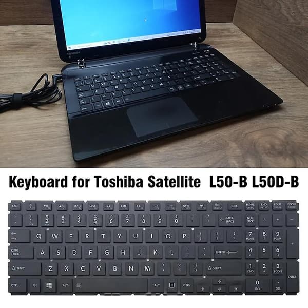 US Version Tangentbord För Toshiba Satellite L50-b / L50d-b DXGHC