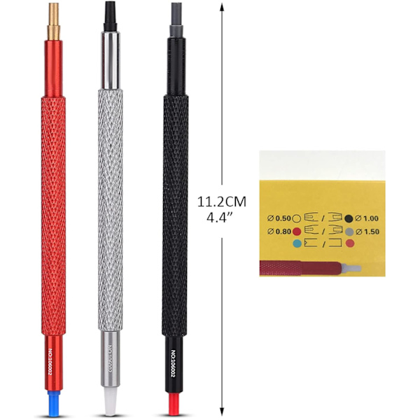 Armbandsur Reparationsverktyg, 3 st/set Urvisarepressare Urvisare P