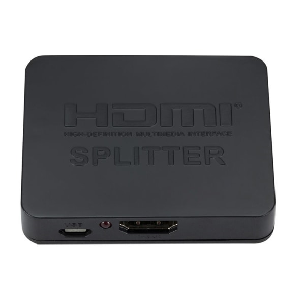 Mini HDMI-splitter én inn to ut 1 inn 2 ut HDMI-bryter hd video