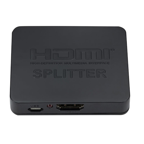Mini HDMI-splitter én inn to ut 1 inn 2 ut HDMI-bryter hd video s