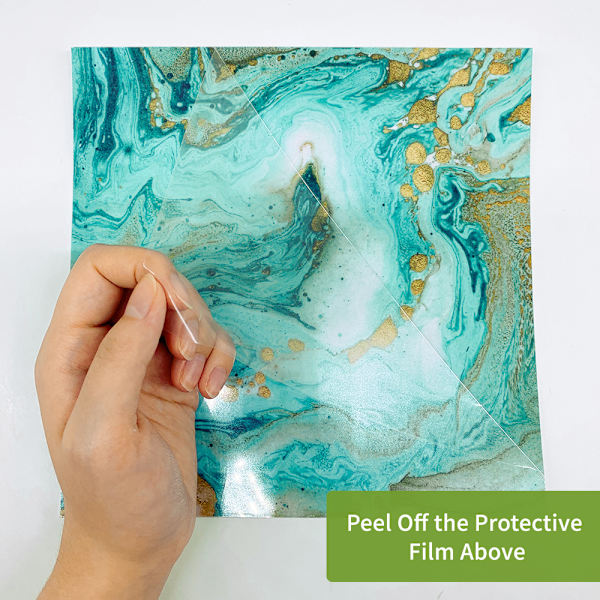 10 kpl 20*20cm/7.87*7.87\" Ambilight American Tile Sticker Peacock