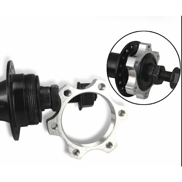 4-pakks sykkel skiveflens skivebrems skive 44MM 6-hulls gjengemod