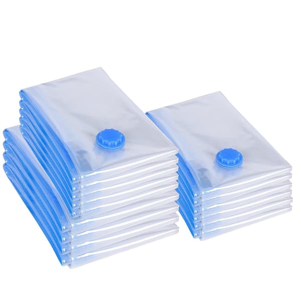 Vakuumförvaringsväskor (Jumbo 7-pack) Spara 80% på förvaring av kläder
