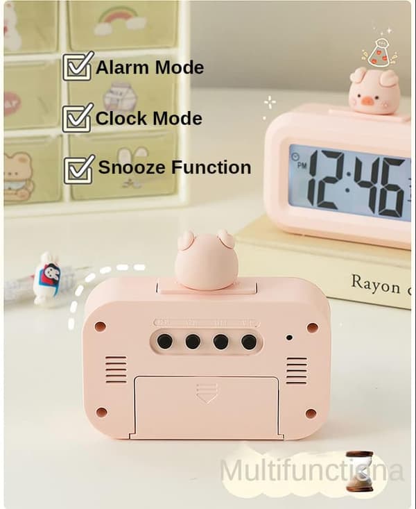 Digital väckarklocka med snooze-funktion Elektronik Mini Des DXGHC