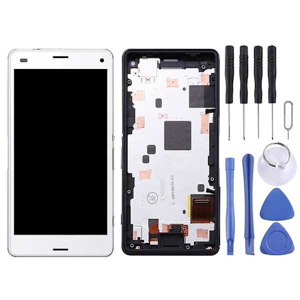 OEM LCD-skärm för Sony Xperia Z3 Mini Compact Digitizer Full DXGHC